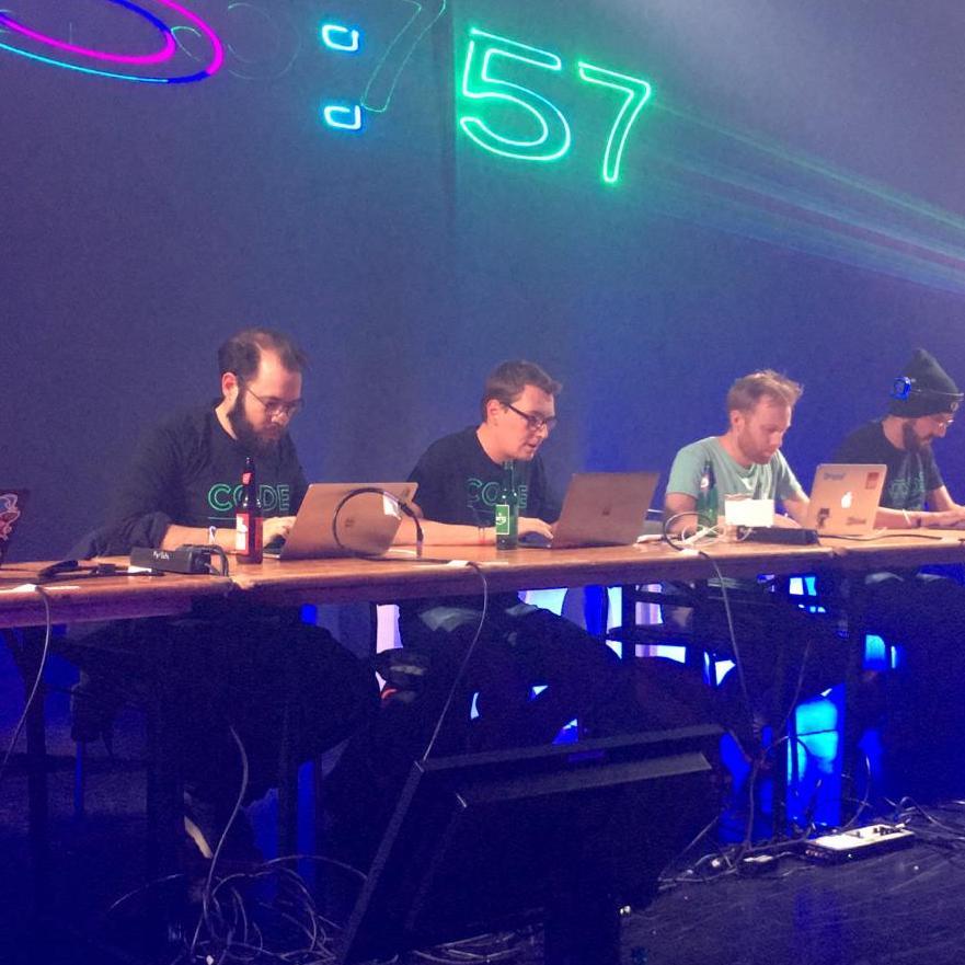 I'm always in for a coding challenge or hackathon. This one was Code In The Dark at Nordic.js in Stockholm.