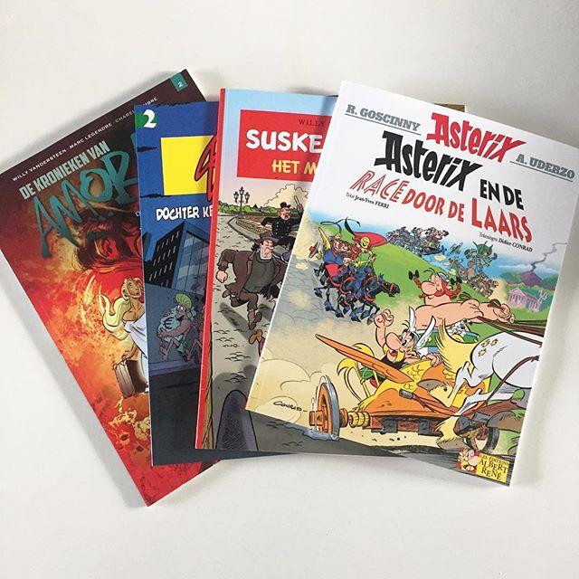 My favorite comic book series from Europe are TinTin, Asterix, Lucky Luke.