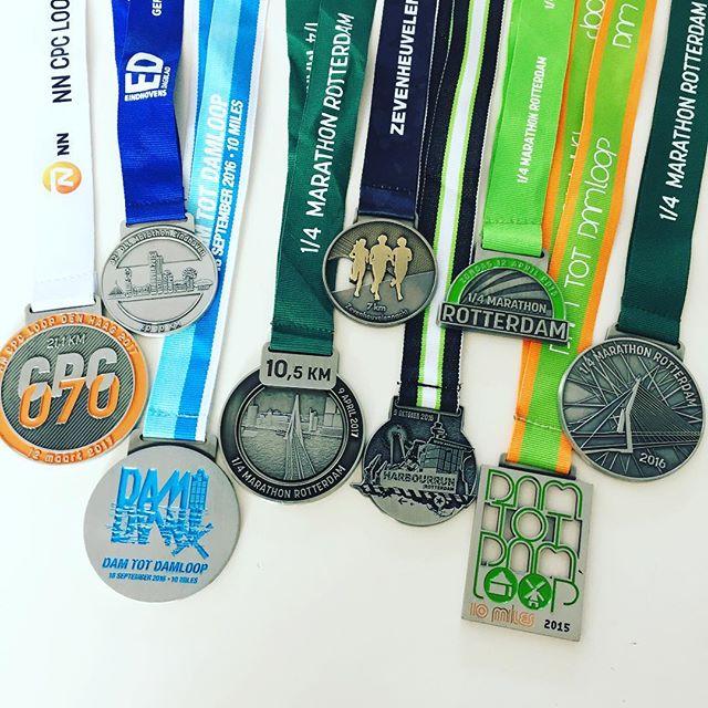 I ran multiple races with distances between 10km and a half marathon. I'm not a pro, it's just for fun!